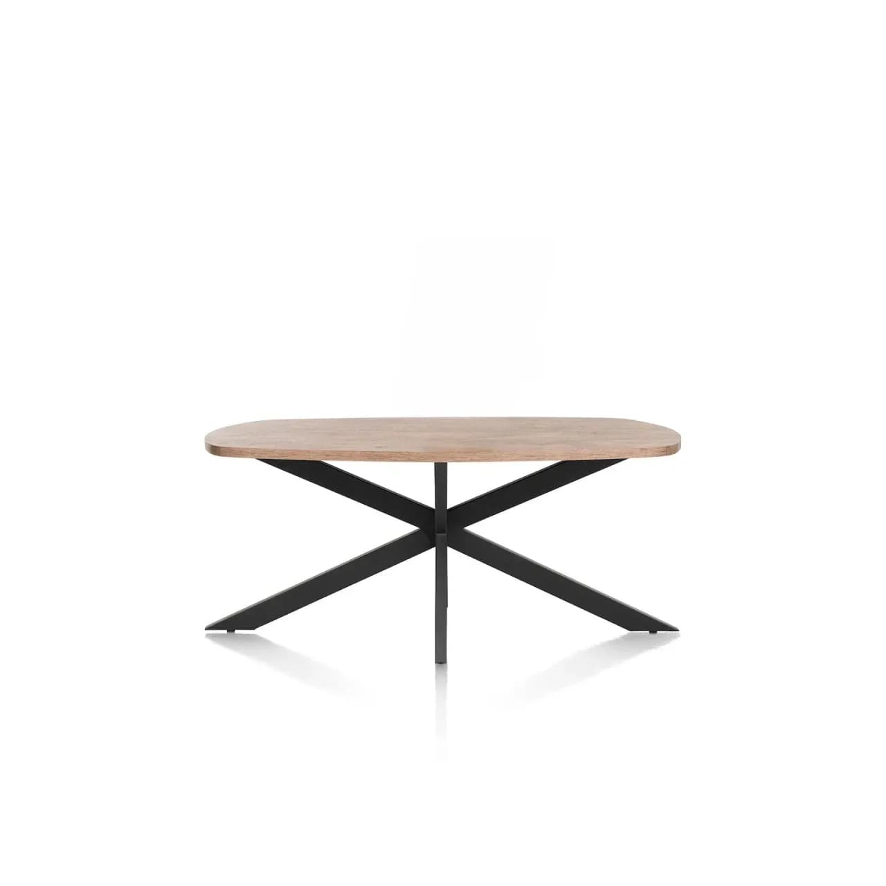 Pavarotti, Tisch 180 x 108 cm - Sternfuß - Metall