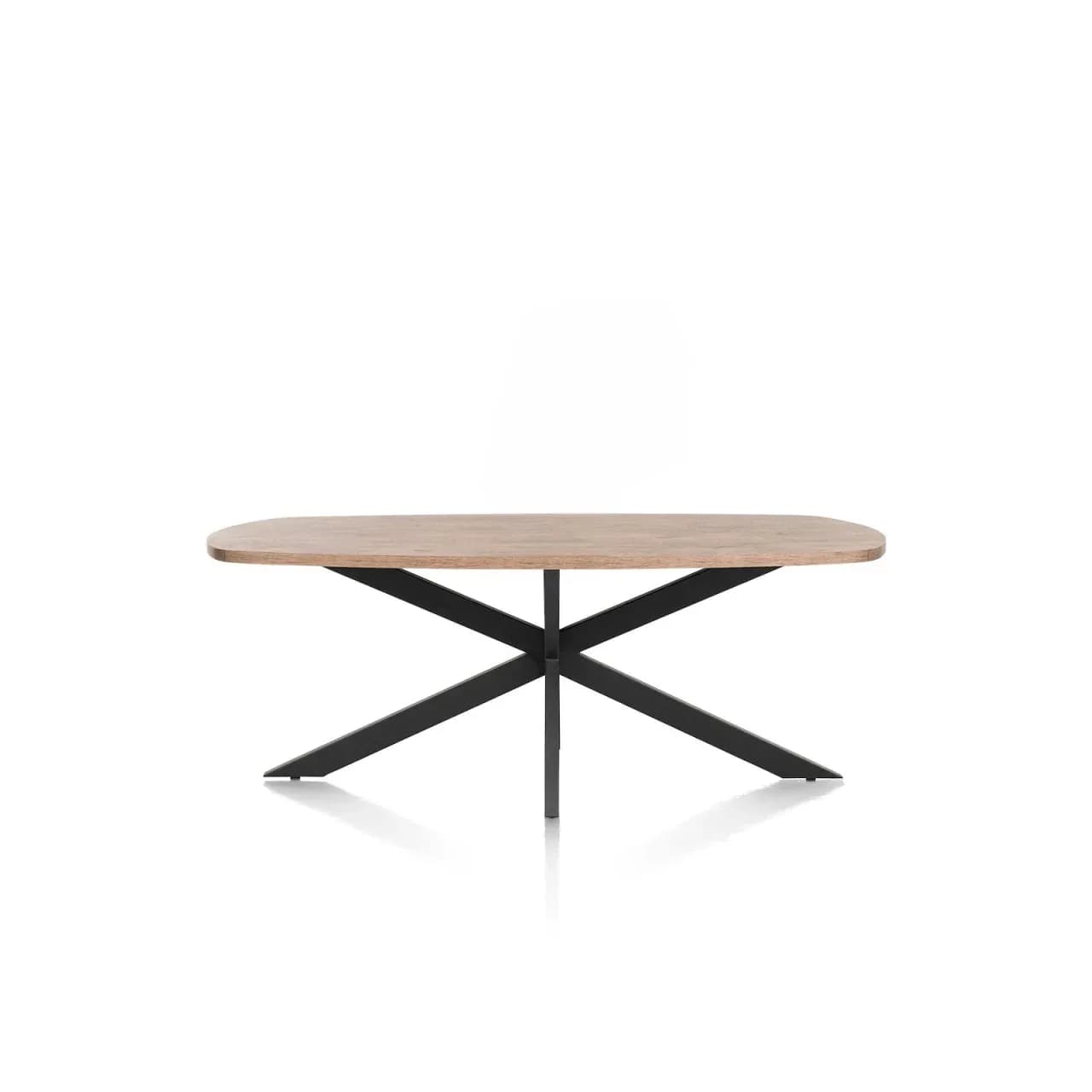 Pavarotti, Tisch 210 x 108 cm - Sternfuß - Metall