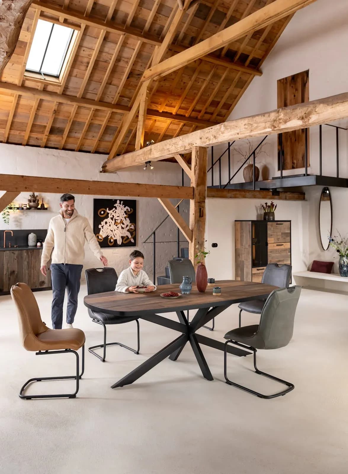 Avalox, Tisch oval 180 x 110 cm