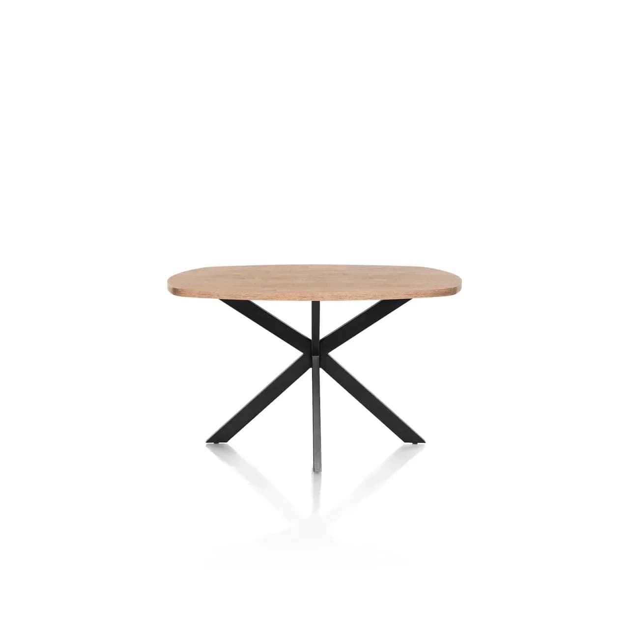 Pavarotti, Tresentisch 150 x 120 cm (Höhe: 92 cm) - Sternfuß - Metall