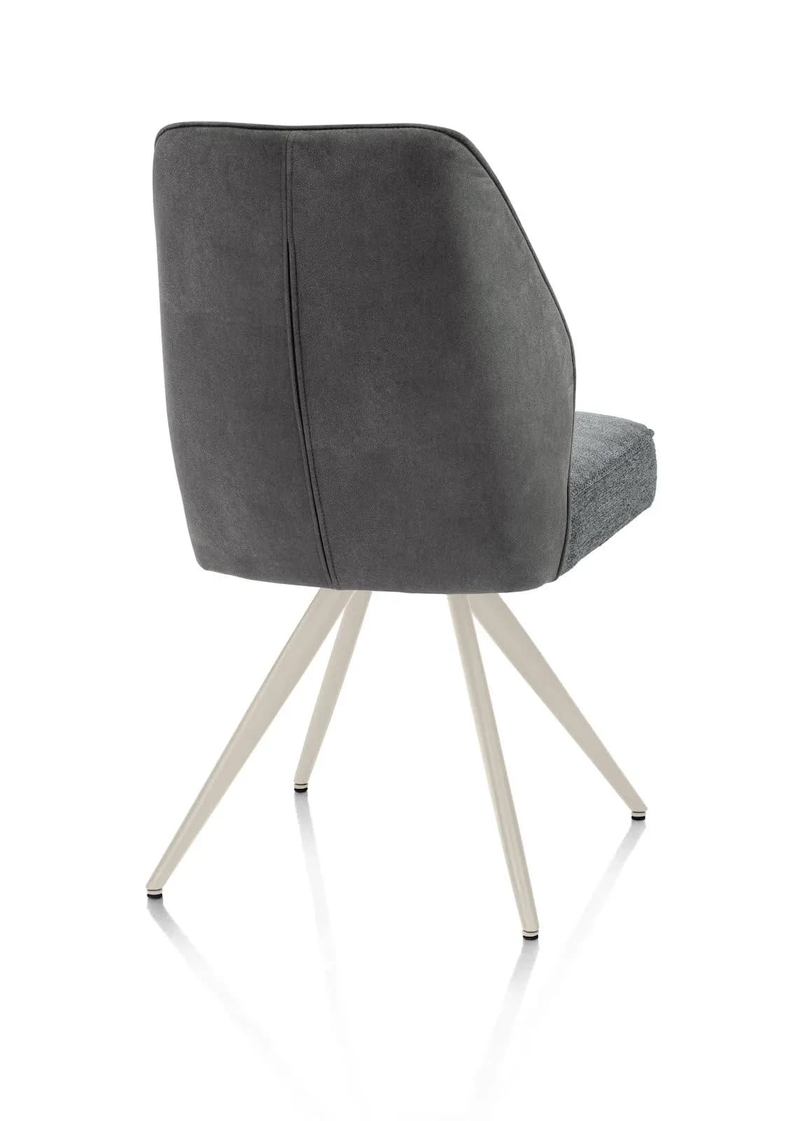 Bell, Stuhl - Gestell Creme - Taschenfederkern - Kombi Calabria/Vada