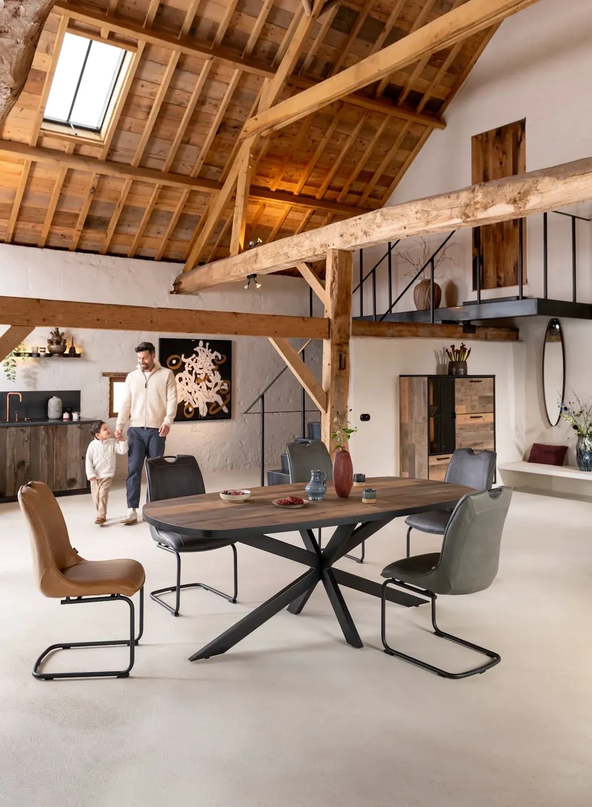 Avalox, Tisch oval 180 x 110 cm
