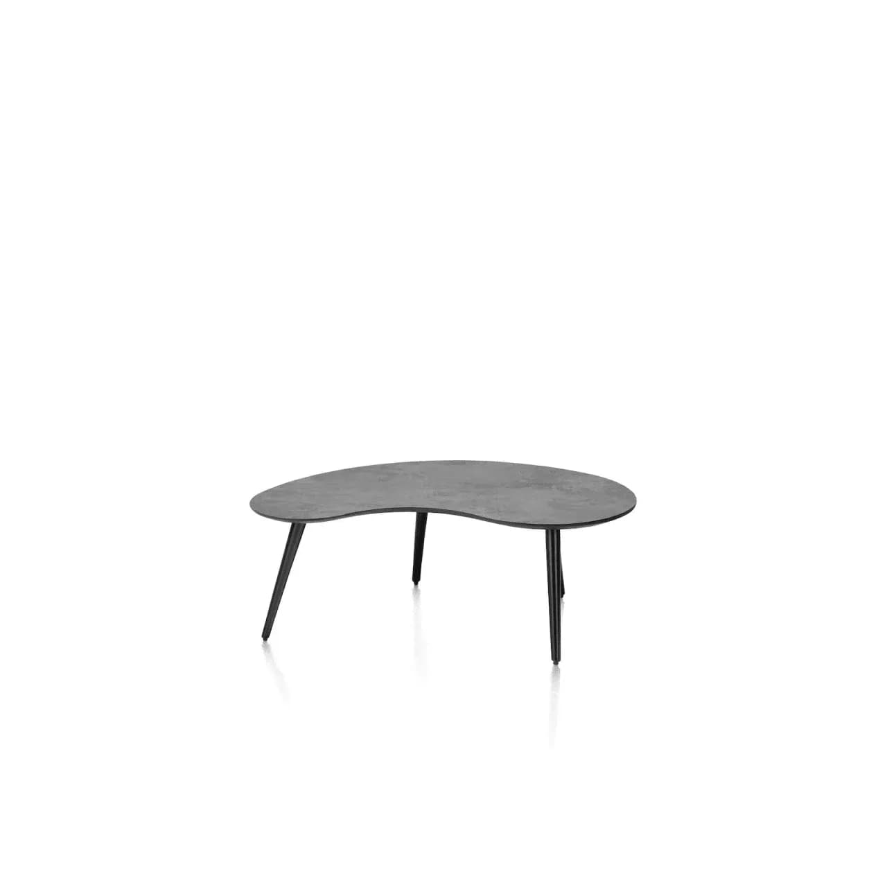 Maze, Couchtisch 100 x 59 cm - Nierenform - Höhe 39 cm