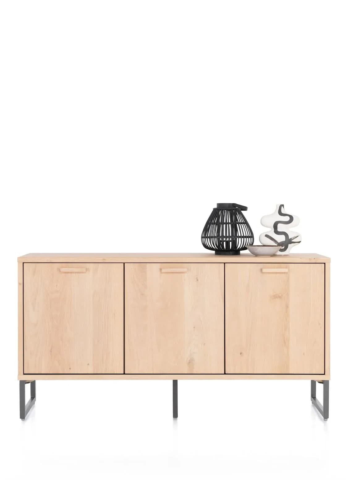 Castello, Sideboard 153 cm - 3-Türen