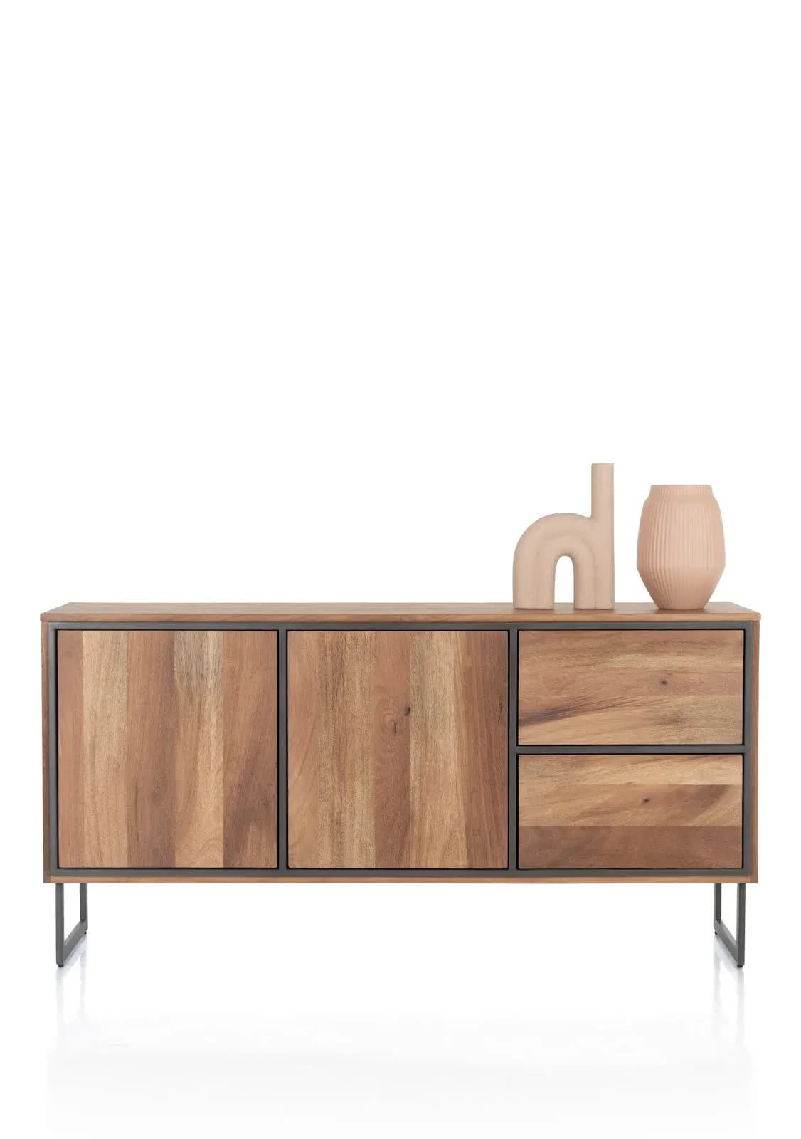 Trapani, Sideboard 160 cm - 2-Türen + 2-Laden