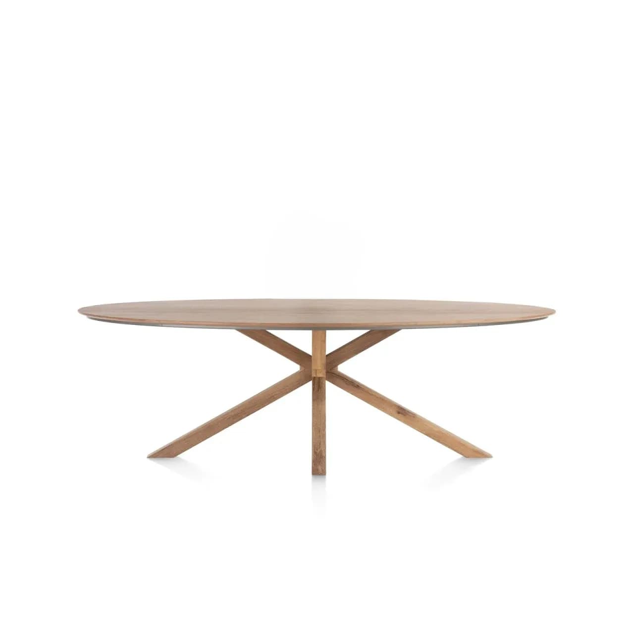 Trapani, Tisch Ellipse 240 x 120 cm