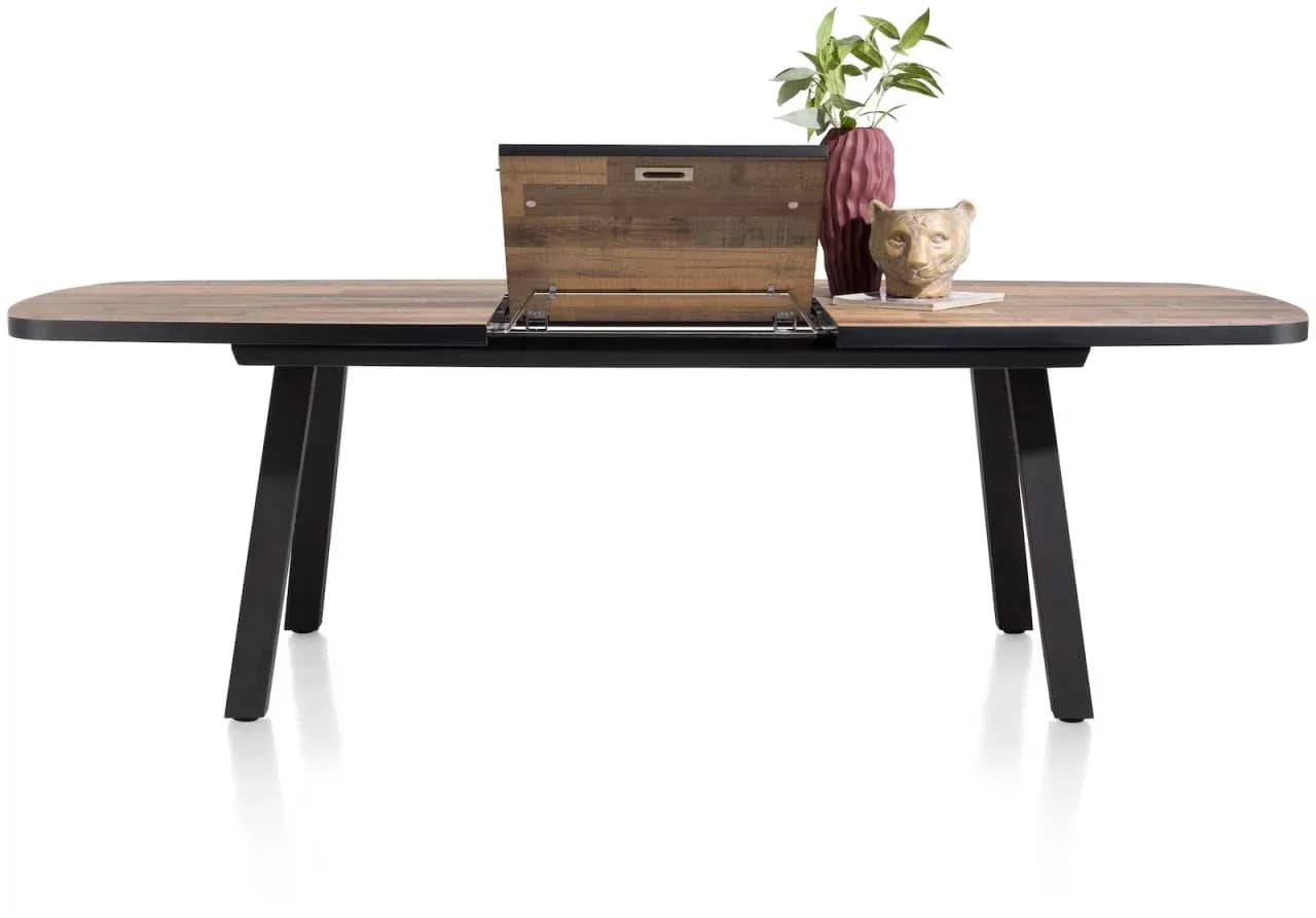 Avalox, Ausziehtisch oval 190 (+ 60) x 110 cm