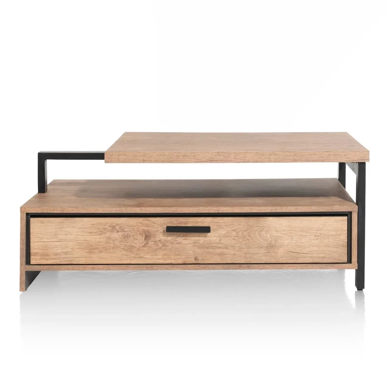Pavarotti, Couchtisch 60 x 110 cm + 1-Lade t&t + 1-Nische