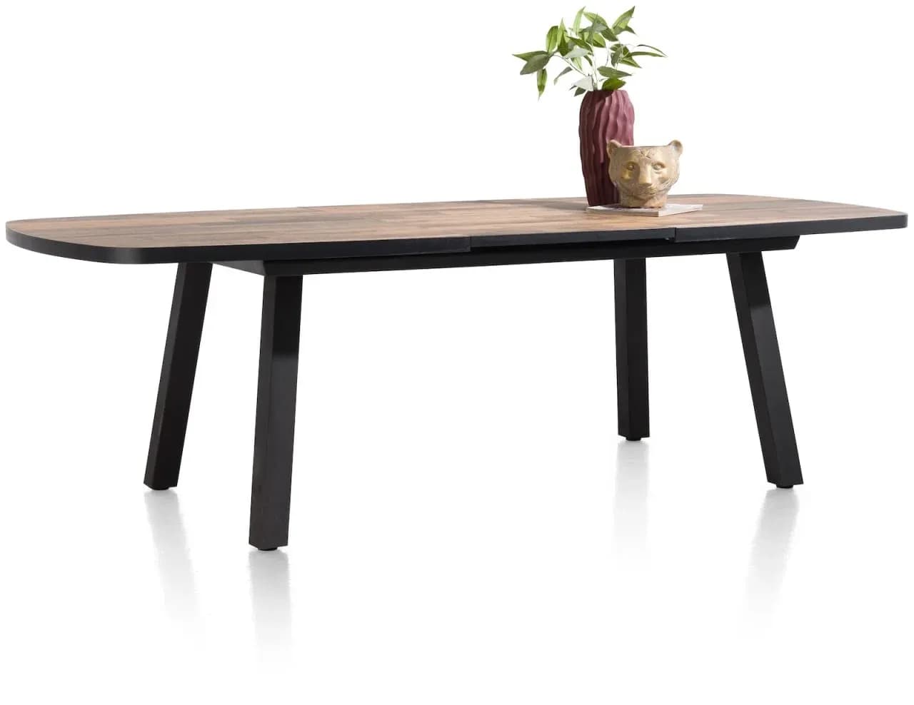 Avalox, Auszieh-Tresentisch oval 190 (+ 60) x 110 cm