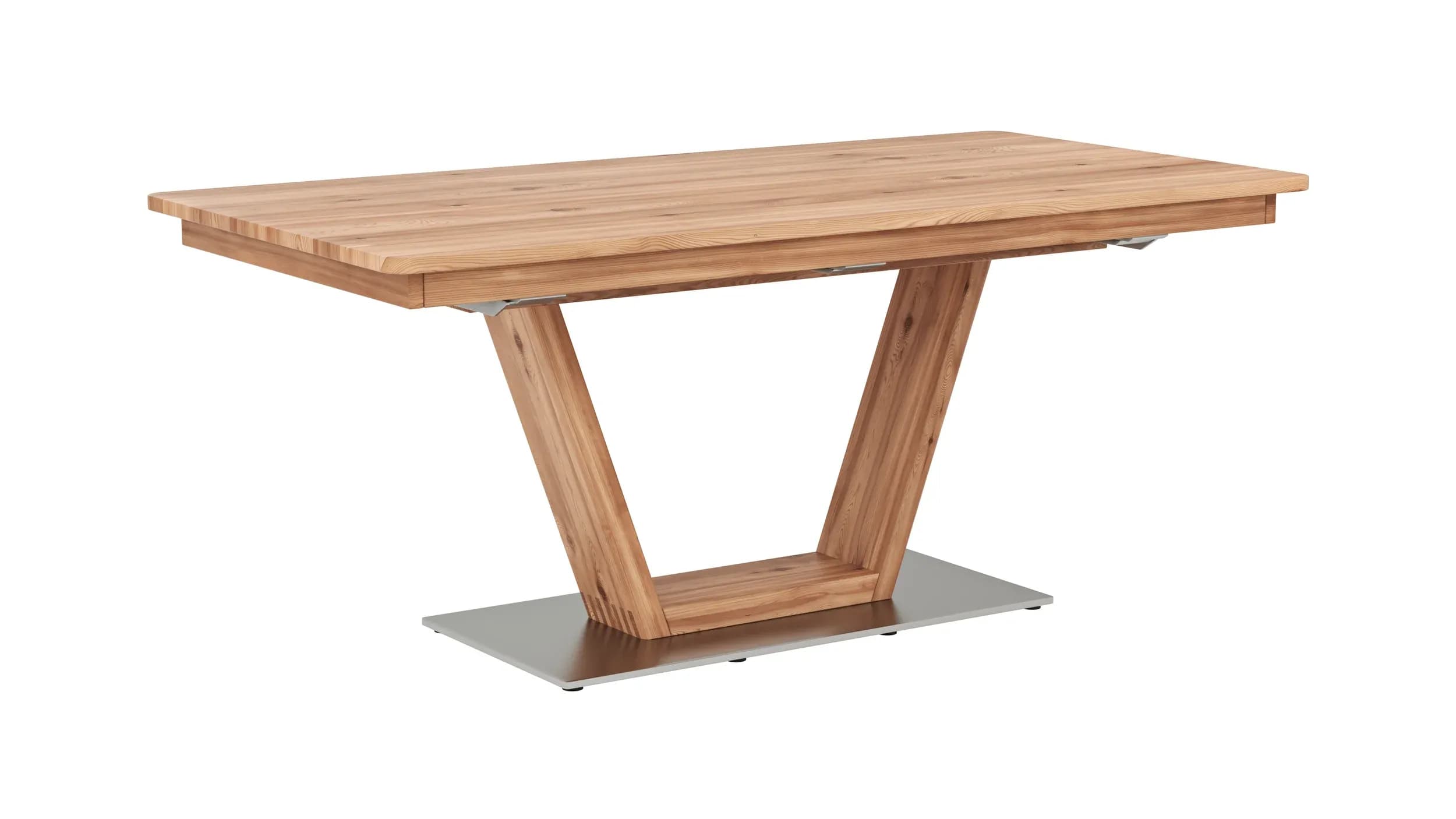 Esstisch Cartago Soft - ausziehbar, LB ca. 180x90 cm, Astbuche massiv, natur geölt