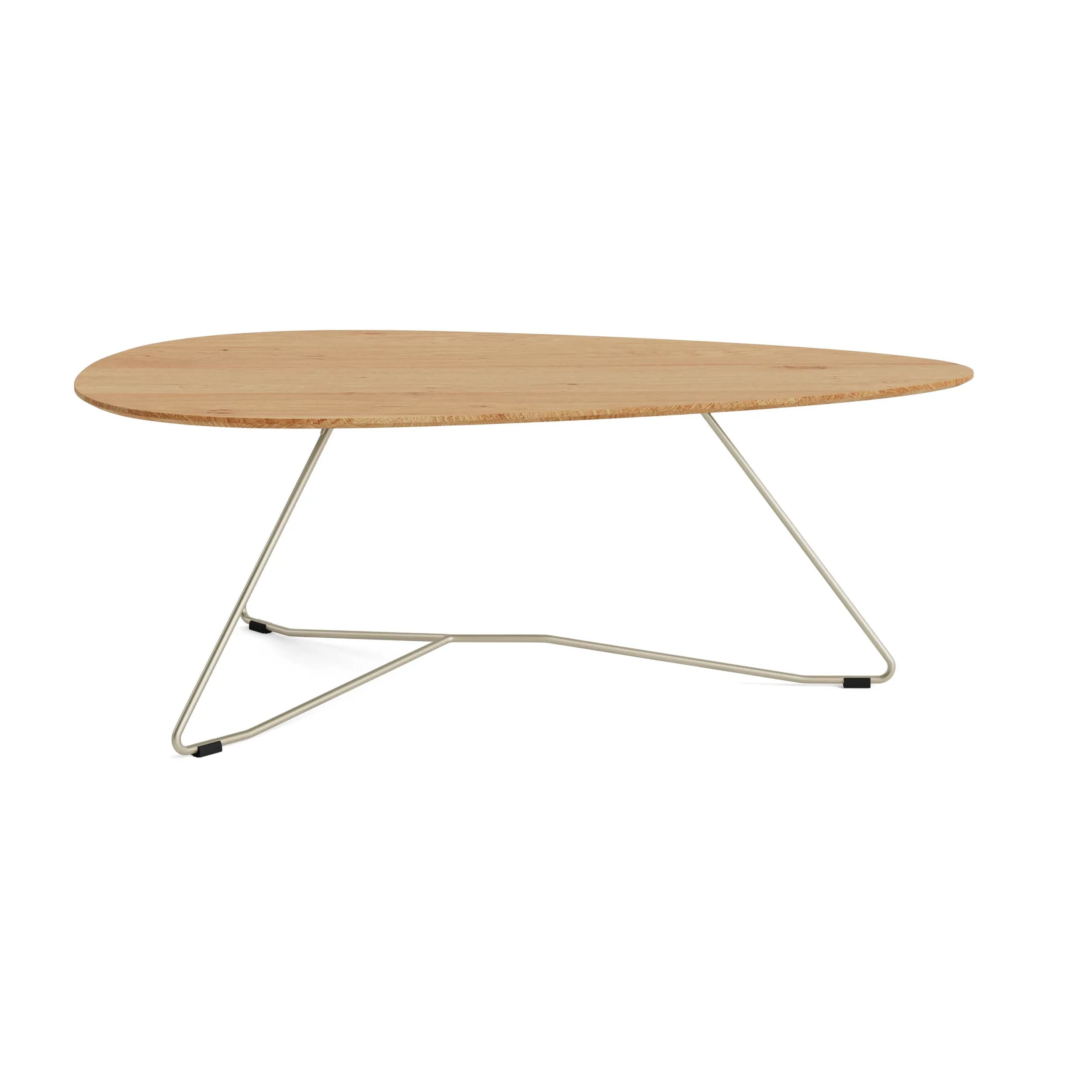 Couchtisch Oliva - LBH ca. 100x70x37 cm, Eiche, massiv