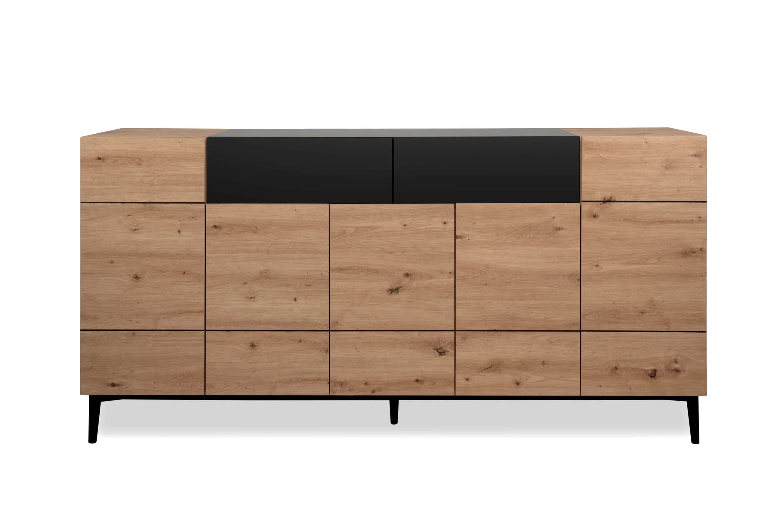 Sideboard- Vintage Dekor, Schwarz
