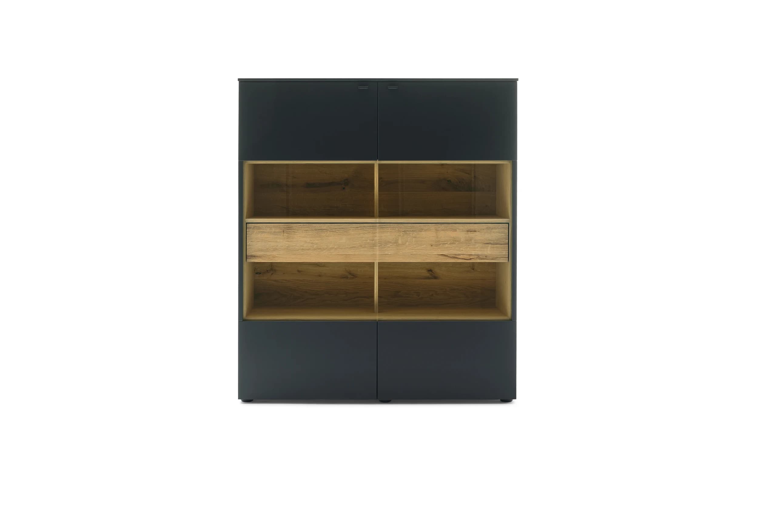 Highboard - Lack matt Anthrazit