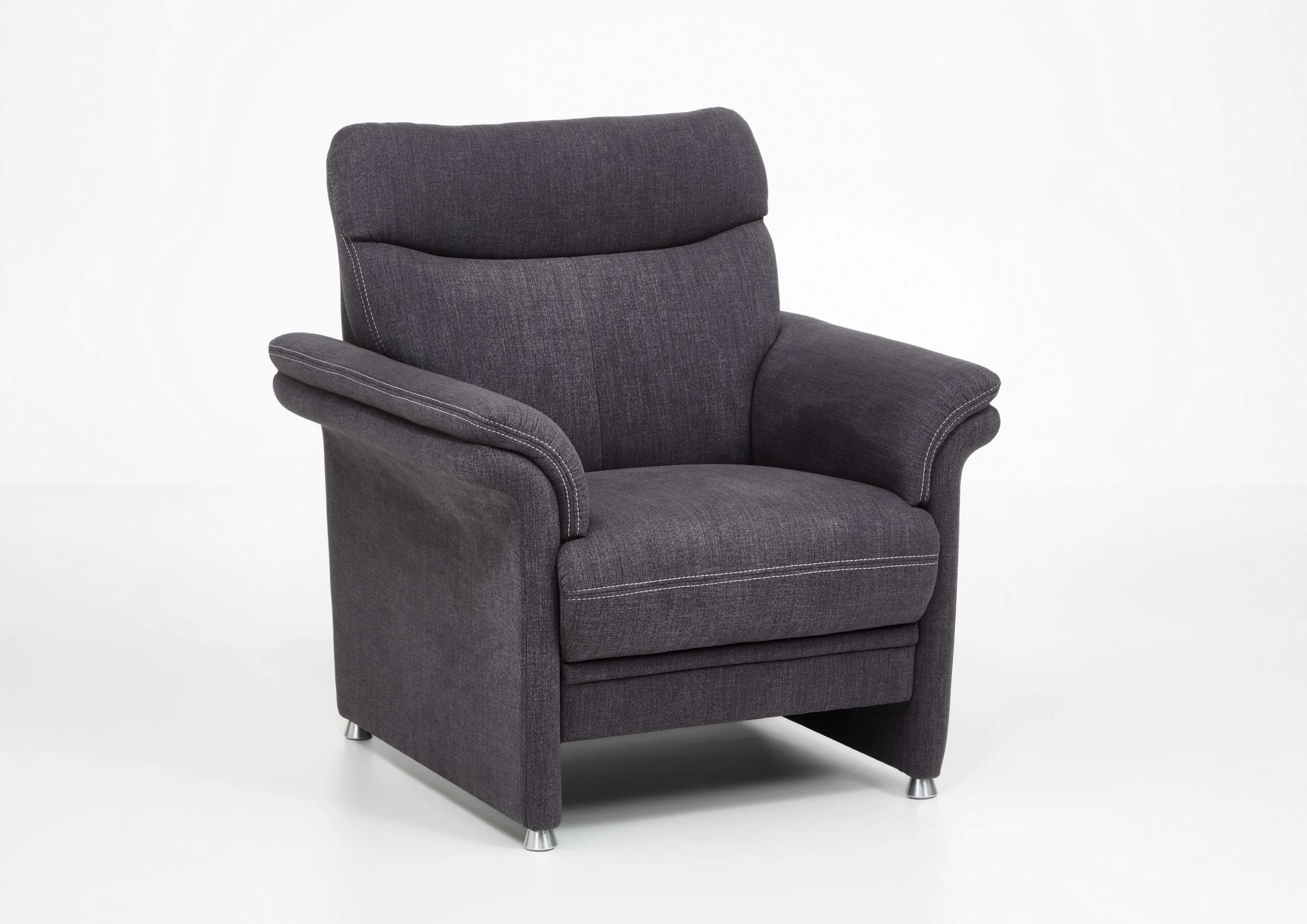 Sessel - Stoff, Anthrazit