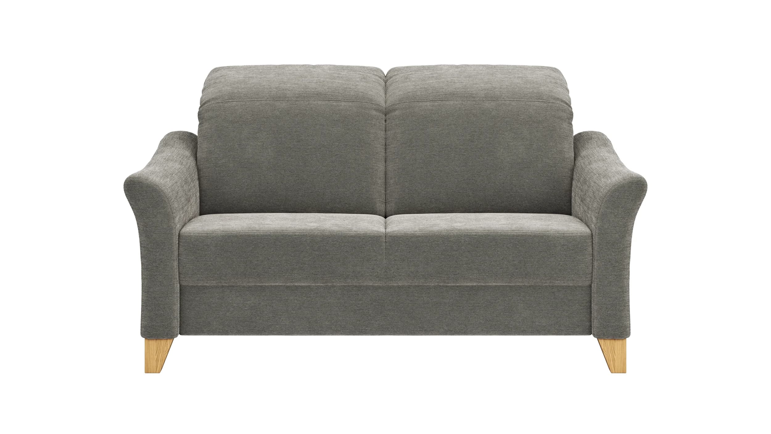 Sofa Canterbury - 2,5-Sitzer, Stoff, Silbergrau