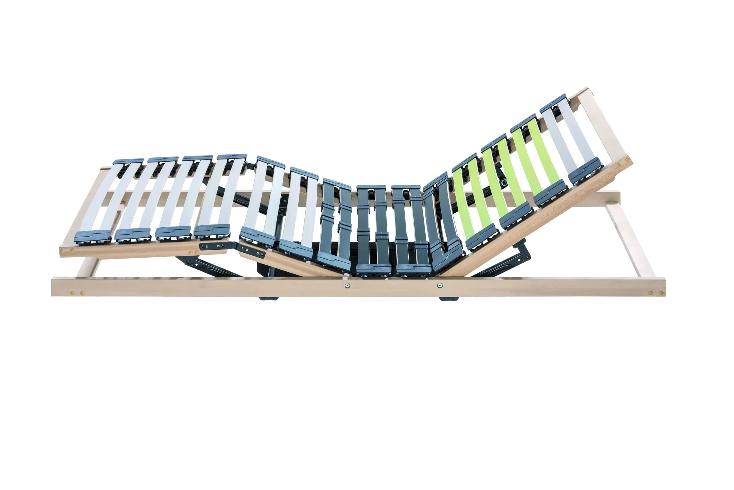 Lattenrost goodnight - 90x190cm, Kopf-/Fußteil 2 motorisch verstellbar mit Kabelsteuerung und Netzabschaltung