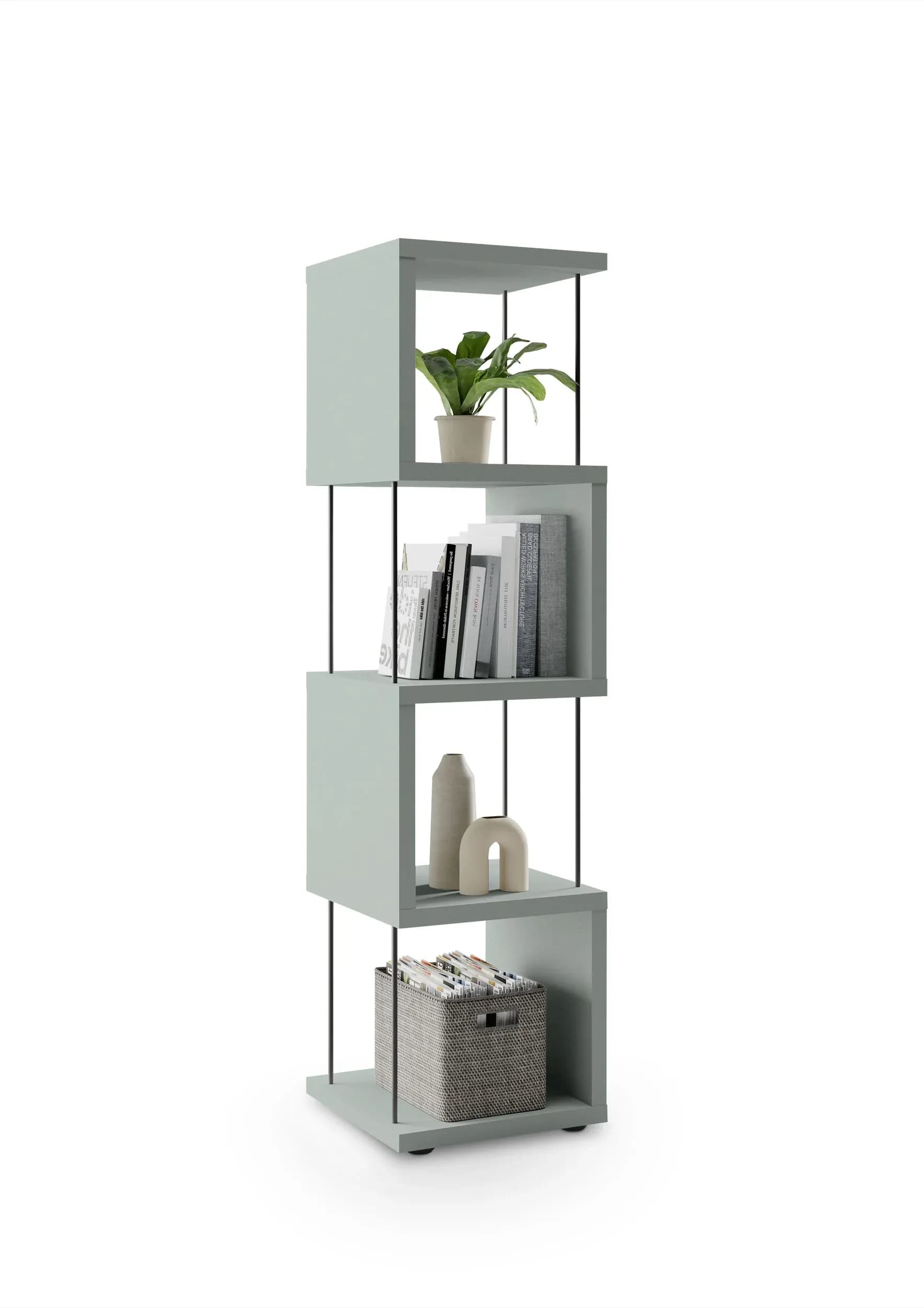 Regal - B ca. 33 cm, Pinegrün