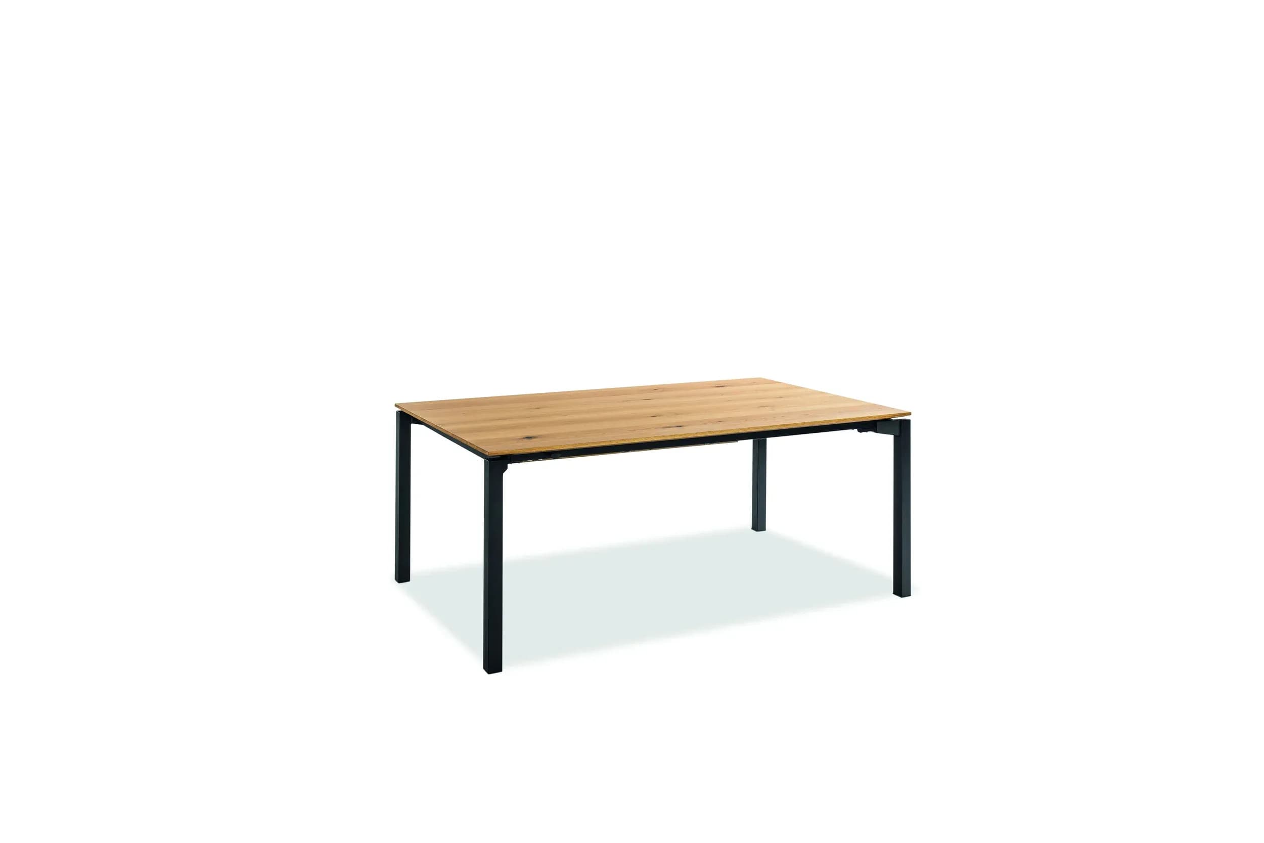 Esstisch - ausziehbar, LB ca. 180x100 cm, Eiche furniert