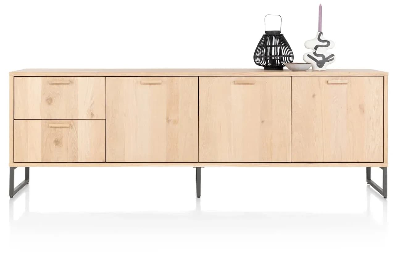Castello, Sideboard 240 cm - 3-Türen + 2-Laden