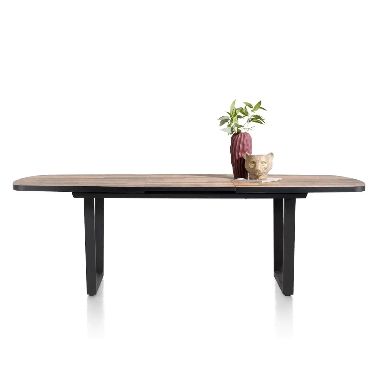 Avalox, Auszieh-Tresentisch oval 190 (+ 60) x 110 cm