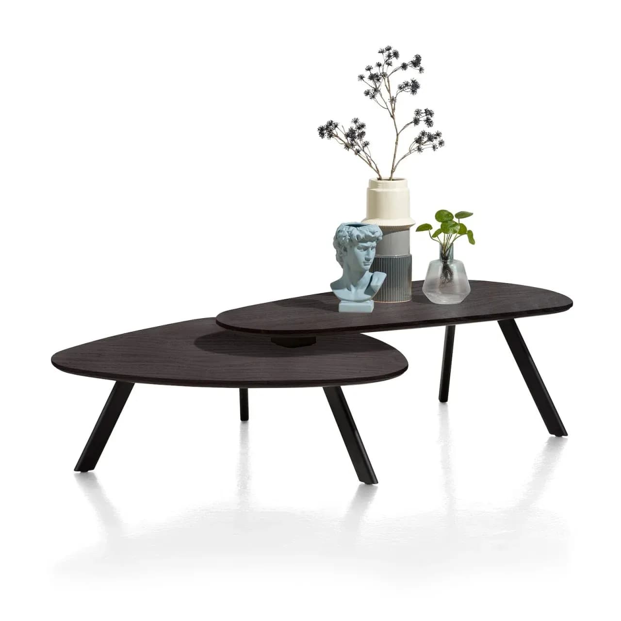 Livada, Set von 2 Couchtisch - 90 x 90 cm + 110 x 60 cm