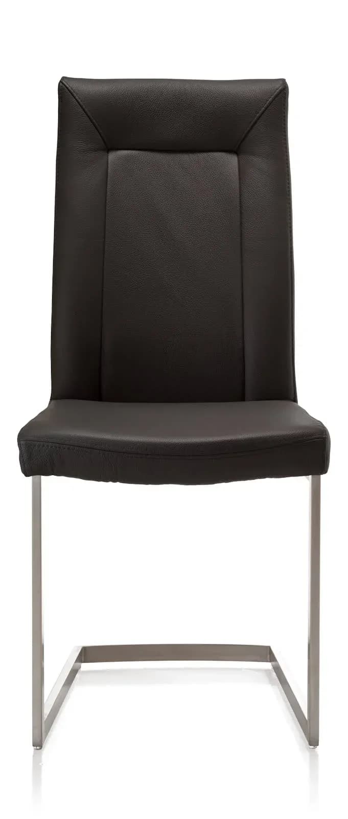 Malvino, Stuhl - Edelstahl Swing viereckig + Handgriff rund