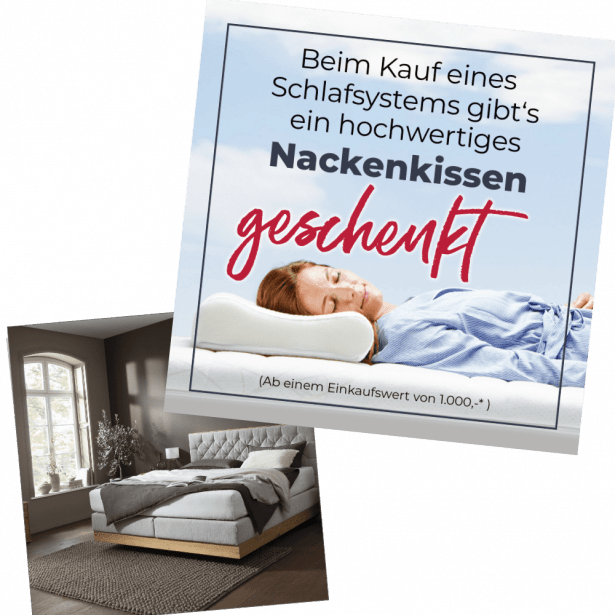 Nackenkissen geschenkt