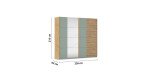 c6d4dd6f428e45905667313608a8ee4f334630a5 Schwebet renschrank B 226 cm Eiche Salbei Bema ung