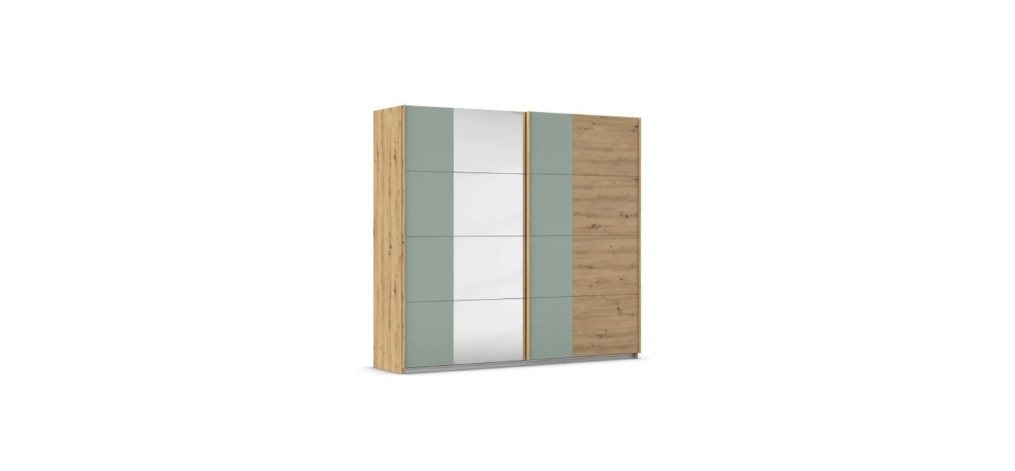 943d254a4e0398e1c73f9d43e93c93bf58e27ba4 Schwebet renschrank B 226 cm Eiche Salbei Freisteller 1 1 