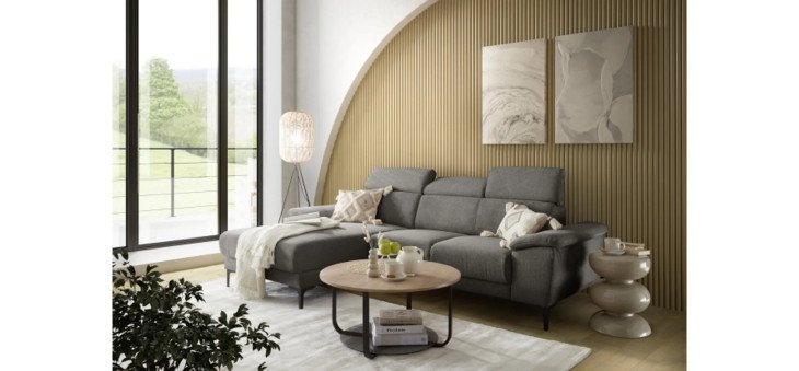 d0a8c272aaa569cd5ec2985c425dd525dc5e79d2 Ecksofa EZRA links braun Milieubild 1