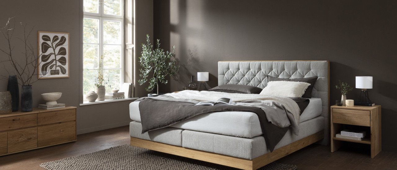 007.1 na 25 boxspringbett alpin stoff beige mi 001