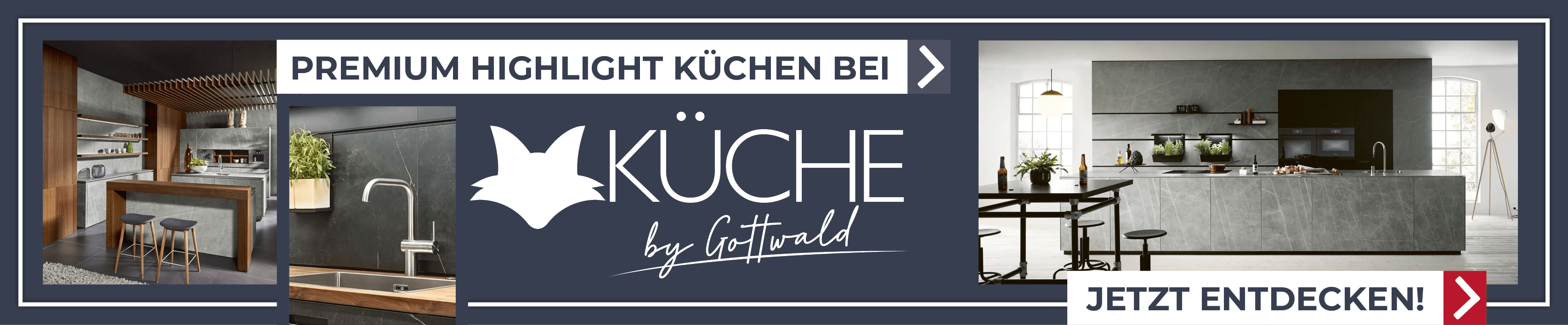 Banner für Premium Highlight Küchen